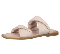 ILC Liberika Damen Pantolette Echtleder-Sandale mit verdrehtem Riemen Sommer-Schuhe C45-3720-09 Rosa 37