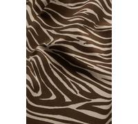 ILENIAA LARAA ZEBRA MUSTER | Bio-Baumwoll Mix - beige (XS)