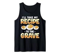 Ill Take My Recipe to The Grave Deviled Egg Thanksgiving Tank Top