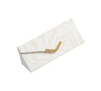 Illkjasfc Dünne Faltbare Brillenaufbewahrung Schmuckschatulle Wasserdichtes Design Kompakt Für Zuhause Und Büro Schützende Brillenaufbewahrung wasserdichte PU Brillen Und Schmuck Organizer