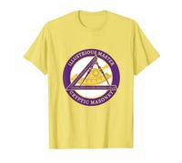 Illustrious Master Mason Cryptic Mauerwerk York Rite Freimaurer T-Shirt, Herren, Gelb, S