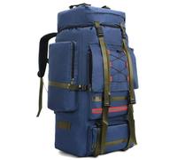 ILOOXI Wanderrucksack, 130 l, für Herren und Damen, Berg, Camping, leicht, Tagesrucksack, Reiserucksäcke, wasserdicht, Outdoor-Tagesrucksack (Farbe: Blau, Größe: 130 l)