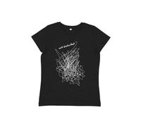 ilovemixtapes not disturbed Damen Essential Bio-Baumwoll T-Shirt I Nachhaltig & Fair Dunkelgrau XL