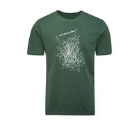 ilovemixtapes Not Disturbed Men Essential T-Shirt - Nachhaltiges Bio-Baumwoll-T-Shirt mit Siebdruck Green M