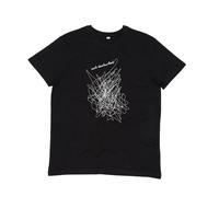 ilovemixtapes Not Disturbed Men Essential T-Shirt - Nachhaltiges Bio-Baumwoll-T-Shirt mit Siebdruck Schwarz L