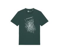 ilovemixtapes Unisex T-Shirt mit not disturbed Motiv - Nachhaltig, Fair, Vegan, Bio-Baumwolle Glazed Green (Grün) L