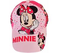 ILS I LOVE SHOPPING Mütze Kappe mit Visier für Jungen/Kinder aus Baumwolle, verstellbare Baseballkappe (Minnie Maus)