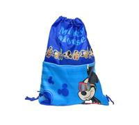 ILS I LOVE SHOPPING Sportbeutel mit Griffen und Tasche für Kinder, Kordelzug Rucksack für Kindergarten, Fitnessstudio, Pool, Reisen, Schuhtasche für Mickey Mouse Maus