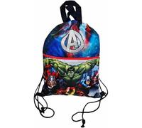 ILS I LOVE SHOPPING Sportbeutel mit Griffen und Tasche für Kinder, mit Kordelzug, Rucksack für Kindergarten, Fitnessstudio, Pool, Reisen, Schuhtasche, Für Avengers Hulk, Einheitsgröße