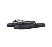 ILSE JACOBSEN Cheerful 03G Damen-Flip-Flops, dunkles Indigo, Schwarz