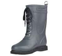 Ilse Jacobsen Damen 3/4 Gummistiefel, RUB15, Damen Kurzschaft Gummistiefel, Grau (Grau (06)), 37 EU