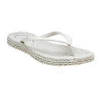 Ilse Jacobsen Damen Glitzer Flip Flop CHEERFUL01 - Elfenbein (Cremefarbe) , 41