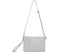 Ilse Jacobsen - Damen - Schulterriemen - BAG08CB - Vielseitige Umhängetasche aus geflochtenem Kunstleder