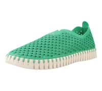 Ilse Jacobsen Damen Slipper Schuhe Tulip Slipper Synthetik Freizeit Elegant Slip-Ons Uni Tulip Slipper Damen Rasberry, 38 EU, Fern Green