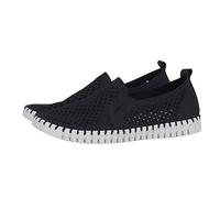 Ilse Jacobsen Herren Slipper Schuhe Tulip Slipper Synthetik Slip-Ons Freizeit Uni Herren Slipper schwaraz