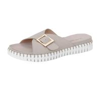 Ilse Jacobsen HORNBAEK Damen Tulip1035 Buckle | Slide | Sandale, Atmosphere/White, 36 EU