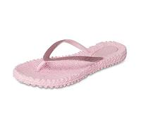 Ilse Jacobsen HORNBÆK | Cheerful01 | Damen Flip Flops mit Glitter | Dänische Design | Sommer Strand Zehentrenner | Ballerina | 39 EU