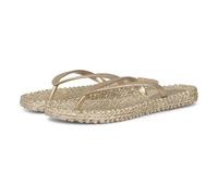 ILSE JACOBSEN Flip Flop with Glitter platin