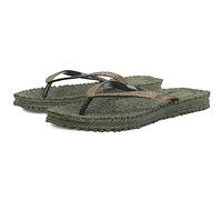Ilse Jacobsen Flip-Flops CHEERFUL01 Glitzer Army Größe 36