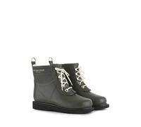 Ilse Jacobsen Damen Gummistiefel low mit Schnüren RUB2 army 41