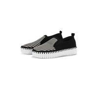 Ilse Jacobsen Leder-Slipper in Schwarz - Größe 42 | Damen Schuhe Halbschuhe