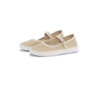 Ilse Jacobsen Spangenballerinas in Beige - Größe 38 | Damen Ballerinas