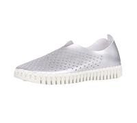 Slipper ILSE JACOBSEN "TULIP3576" Gr. 39, weiß (silver) Damen Schuhe (10150343-39) silver