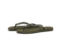 Ilse Jacobsen Damen Zehenlatschen mit Glitter CHEERFUL03G army 37