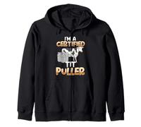 I'm a Certified Tit Puller Lustiges Geschenk Melken Kapuzenjacke