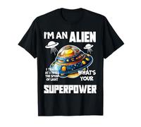 I'm An Alien I Travel Speed of Light Space Bekleidung T-Shirt