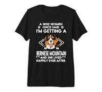 I'm Getting A Bernese Mountain Funny Dog Mom Puppy Lovers Premium T-Shirt