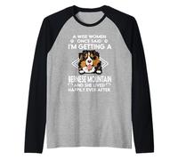 I'm Getting A Bernese Mountain Funny Dog Mom Puppy Lovers Raglan
