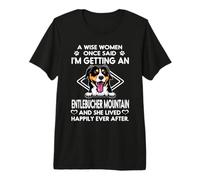 I'm Getting An Entlebucher Mountain Dog Funny Dog Mom Premium T-Shirt