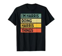 I'm Harris Doing Harris Things Lustiges personalisiertes Zitat Preisgünstiges Grafik-T-Shirt