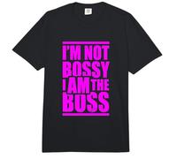 I'm Not Bossy I Am The Boss Chefin Unternehmerin Investorin Comfort Colors Adult Heavyweight T-Shirt