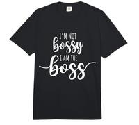 I'm Not Bossy I Am The Boss Chefin Unternehmerin Investorin Comfort Colors Adult Heavyweight T-Shirt