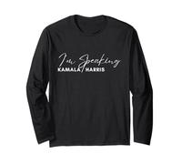 I'm Speaking Kamala Harris 2024 Wahl-T-Shirt, Kamala Har Langarmshirt