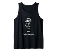 I'm Working On It Faultier Lustiges Lazy Progress Design Tank Top