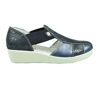 Imac Damen Glam Sneaker mit niedrigem Schaft, blau, 37 EU