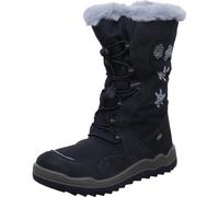 Imac Frosty Kinder Winterstiefel für Winter in Blau mit Eiskristallen und Plüschkante, wasserdicht. blau Gr. 36