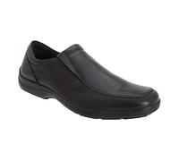 IMAC Herren Klassische Leder Schuhe (45 EUR) (Schwarz)