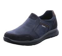 Imac Herren Slipper aus Nubukleder in Blau mit ImacTex Ausstattung - wasserdicht. blau Gr. 42