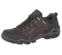 Imac Mens Comfort Shoes Waterproof Lace Shoe Leather - Dark Brown, Mens UK 10 / EU 44