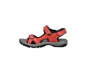 IMAC Sandalen Leder Rot/Schwarz - 41