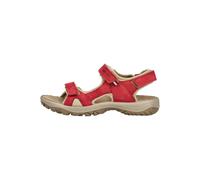 IMAC Sandalen Nubukleder Rot/Beige - 39