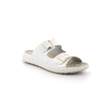 imac spa IGI&Co Damen D.Palmer Green Schiebe-Sandalen, Platin, 37 EU