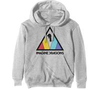 Imagine Dragons Kapuzenpullover Triangle Band Logo offiziell Off Weiß Pullover XXL