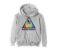 Imagine Dragons Kapuzenpullover Triangle Band Logo offiziell Off Weiß Pullover XXL
