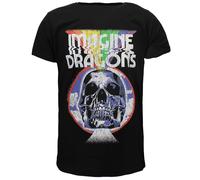 Imagine Dragons Rainbow Skull Burst T-Shirt ➥ Offizielles Merchandise XL Schwarz