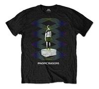 Imagine Dragons - T-Shirt # L Unisex Black # Zig Zag